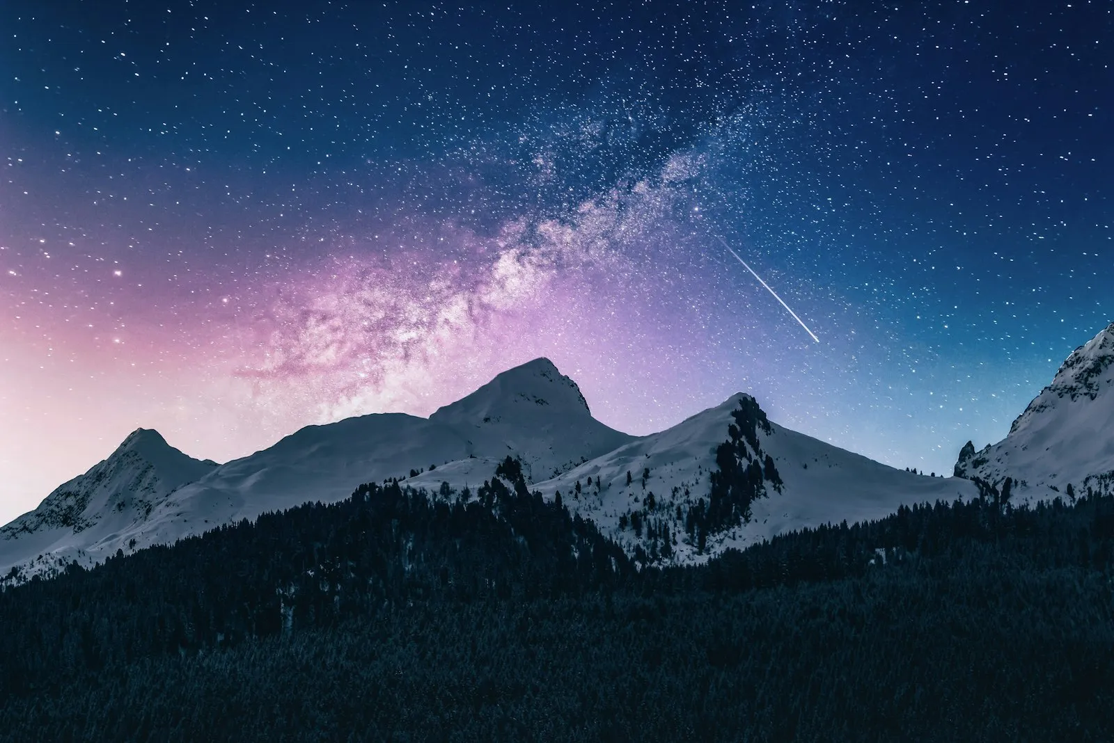 山野星空